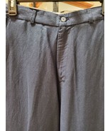 Mojito Collection Men&#39;s Blue Linen Blend Straight Fit Dress Pant Size 34... - $75.22 CAD