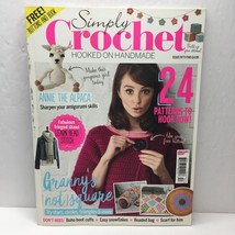 Simply Crochet Issue 52 Hooked On Handmade 24 Patterns Bag Scarf Shawl A... - $14.99