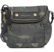 Marc Jacobs Preppy Mini Natasha Nylon Messenger Crossbody Bag ~NWT~ Camo - $173.25