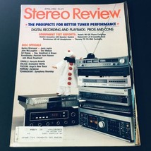 VTG Stereo Review Magazine April 1982 - Barbara Streisand / Janis Joplin Discs - £11.22 GBP