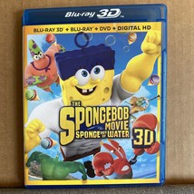 The Spongebob Squarepants Movie Sponge Out Of Water Blu-Ray 3D/Blu Ray/DVD NEW - £6.20 GBP