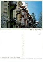 Germany Freiburg i. Breisgau Zasiusstrasse Wiehre District Vintage Postcard - £7.42 GBP