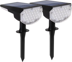 Solar Lights Outdoor Waterproof IP68 4 Modes Solar Powered Garden Yard Spot Sola - £29.75 GBP