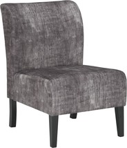 Dark Gray Triptis Contemporary Accent Chair From Signature Design By Ash... - £109.45 GBP