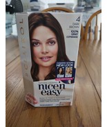 Clairol Nice N Easy Hair Color 4 Dark Brown-Brand New-SHIPS N 24 HOURS - $22.65