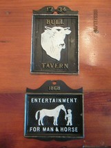 Vintage Decorative Tavern Signs From 1960&#39;S - £16.48 GBP