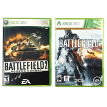 Xbox 360 Live Battlefield 2 Modern Combat + 4 Two Game Bundle Rated M / T - £13.76 GBP