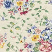 Longaberger Roll Away Basket Liner ~ Spring Floral Fabric Over the Edge - £7.91 GBP