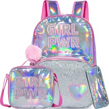 3 In 1 Kids Bags Children School Bags 16&quot; School Bags for Girl  Bags for Girls S - £75.97 GBP