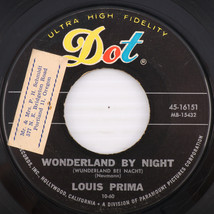 Louis Prima – Wonderland By Night /Ol&#39; Man Mose - 1960 45 rpm Record 45-16151 - £3.09 GBP