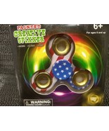 American Flag  Painted Creative Mini  FIDGET  Spinner Toy  Patriotic NO.... - $6.92
