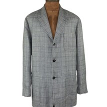 VTG New Orvis Silk Wool Linen Sport Coat Blazer Size 42R Gray - £47.67 GBP