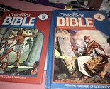 4 The Enfants Bible Livres (Vol 2-5) c. Dur De The Éditeurs De Golden Li... - $74.88