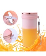 Portable Blender Cup Mini Electric 6 Blades Juicer Multifunction Fruit M... - $71.95 CAD
