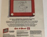 1985 Etch A Sketch Vintage Print Ad Advertisement pa13 - $6.92