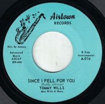 Tommy Wills (Jazz) 45 Lost Dreams / Since I Fell For You A3 - $122.42 MXN