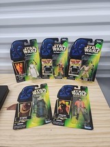 The Power of the Force Star Wars Lot of 5 Action Figures 1997 Kenner - £23.13 GBP