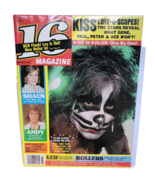 16 Magazine March 1979 Peter Criss Cover KISS Shaun Cassidy Leif Andy Gibb - £40.27 GBP