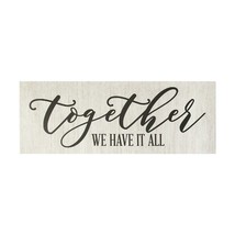 Together We Have It All Oversized Wall Art - £60.67 GBP