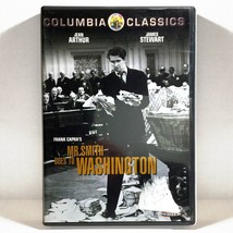 Mr. Smith Goes To Washington (DVD, 1939, Full Screen) James Stewart  Jean Arthur - $8.58