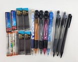 Lot Mechanical Pencils &amp; Lead Pentel Icy, Bic Atlantis, Papermate All te... - $29.69