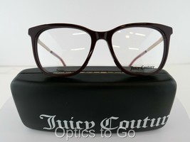 Juicy Couture JU 211 (LHF) BURGUNDY 53-17 140 W/CASE Eyeglass Frames - $47.50