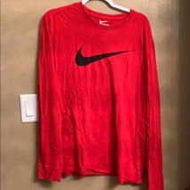 Men’s Nike red long sleeve (XL) - £21.02 GBP