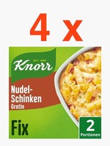 KNORR Nudel-Schinken Gratin Ham Noodle Casserole bake 4ct./8 servings-FREE SHIP - £11.03 GBP