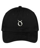 Trendy Apparel Shop Taurus Zodiac Signs Embroidered Soft Crown 100% Brushed Cott - $19.99