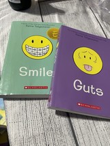 Smile by Raina Telgemeier And Guts By Raina Telgemeier - $74.69 MXN