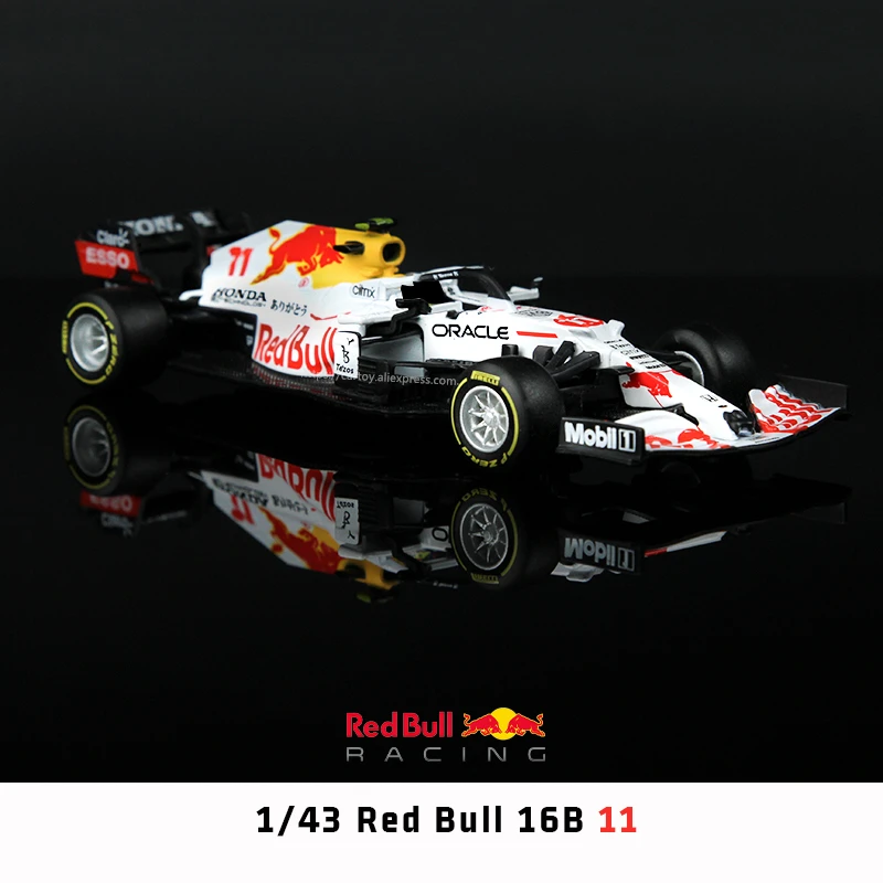 Play Bburago 1:43 2021 F1 Red Bull Racing RB16B 11# Perez Turkey Special Paint F - £43.94 GBP