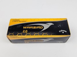 Pack of 3 Callaway Warbird 2.0 Golf Balls NEW Open Box 2 Speed Distance ... - £4.97 GBP