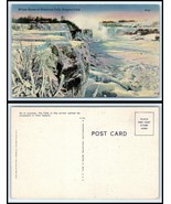 NEW YORK Postcard - Niagara Falls, American Falls In Winter - Ice G2 - €2,45 EUR