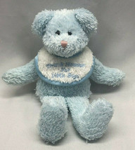 2003 The Boyd's Collection Stuffed Plush Baby Blue Teddy Bear Rattle Bib Thank - $98.99