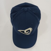 New Era NFL Los Angeles RAMS Men's L/XL Back Fitted Blue Baseball Cap Hat image 15