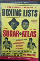 The Ultimate Book of Boxing Lists by Bert Sugar &amp; Teddy Atlas Championship Book - £3.10 GBP