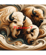 Digital Image Ai Picture Photo Wallpaper Background Desktop Art Buffalo - $18.15 MXN