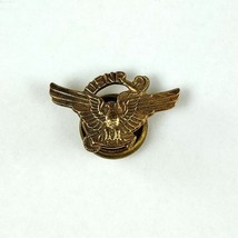 ✅ Vintage USNR Naval Reserve Military Eagle Pin Pinback Gold Tone - £3.81 GBP