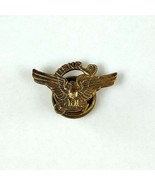 ✅ Vintage USNR Naval Reserve Military Eagle Pin Pinback Gold Tone - £3.81 GBP
