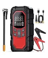 Jump Starter with Air Compressor,3000A car Battery Jump Starter (9.0 Black - $108.27 CAD