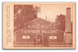 1931 K of C Hut American Legion Convention Detroit Michigan MI UNP Postcard W15 - £13.57 GBP