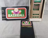 Microvision Baseball Game Cartridge/Manual/Box 4063 - $18.04