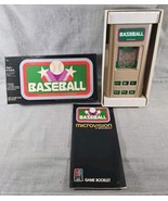 Microvision Baseball Game Cartridge/Manual/Box 4063 - £14.15 GBP