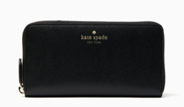 New Kate Spade Brynn Large Continental wallet Leather Black - $62.61