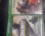 SET OF 2 Call of Duty: Infinite Warfare[LEGACY] +TITANFALL (Xbox One) NICE - $6.92