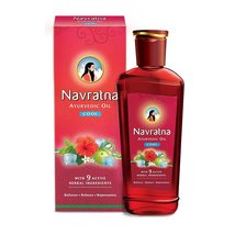 Navratna Ayurvedic Oil | Cool With 9 Active Herbal Ingredients | 500ml (... - £17.19 GBP