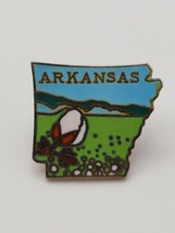 Arkansas State Pin Vintage Enamel Pin  - £11.49 GBP