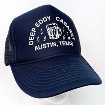 Vintage Deep Eddy Cabaret Austin TX Dive Bar Mesh Snapback Trucker Hat - $24.95