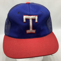 VTG Texas Rangers Snapback Hat MLB Mesh Sports Specialties Snapback Truc... - $37.19