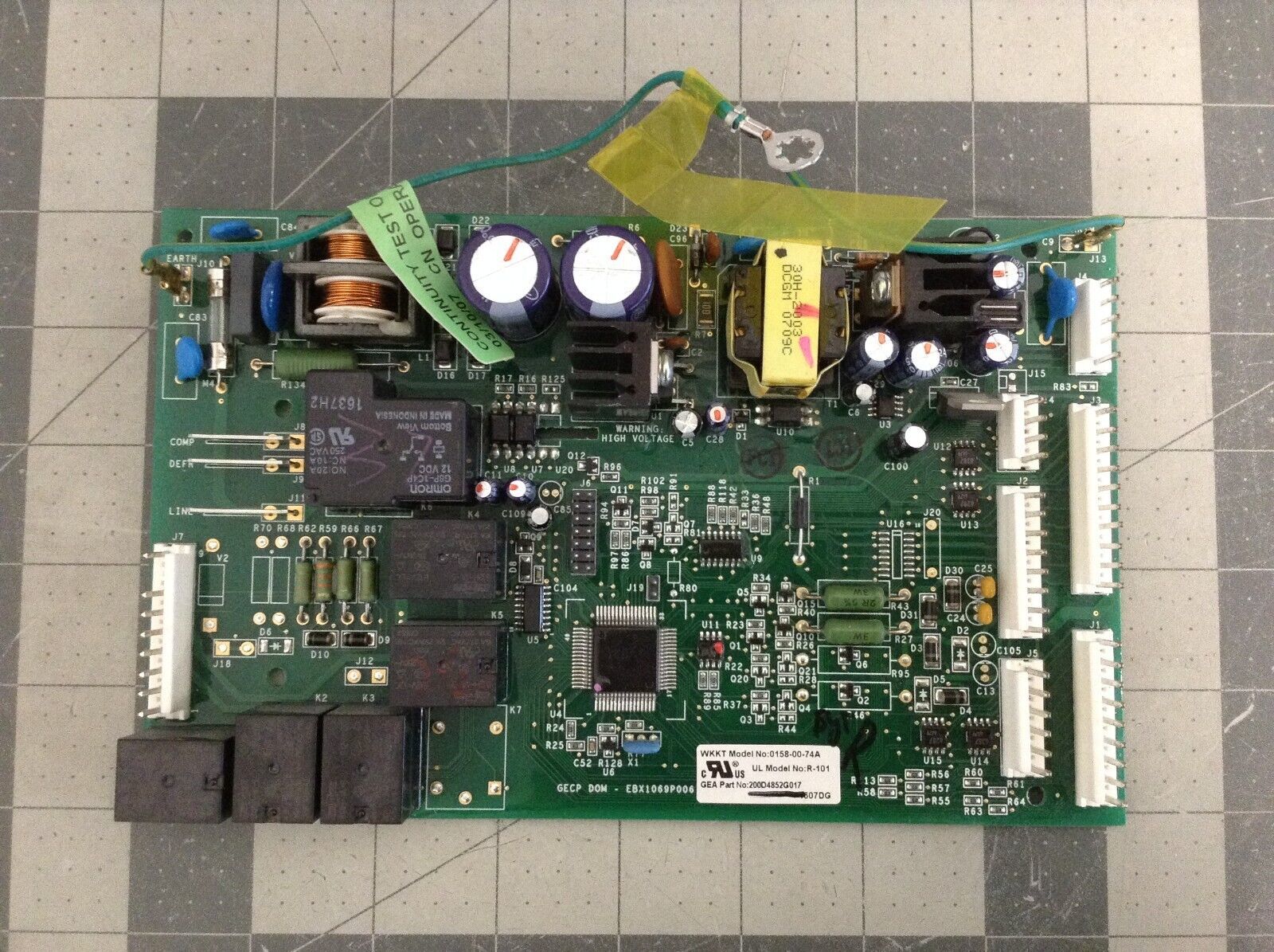 Primary image for GE Refrigerator Main Control Board 200D4852G017